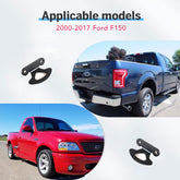 4 Pcs Tie Down Hooks Compatible for 2000-2017 Ford